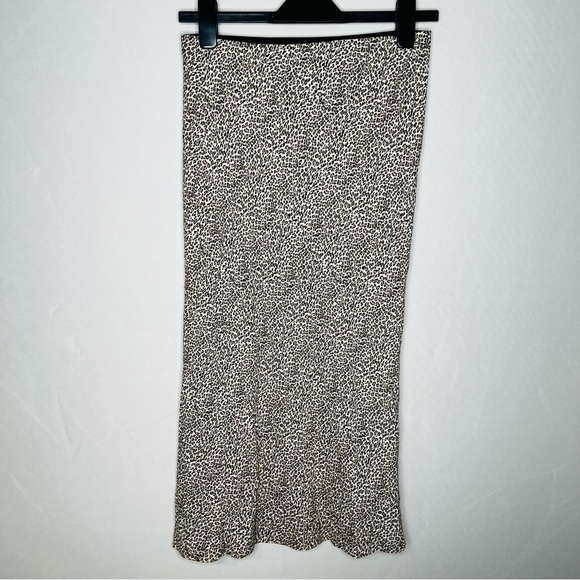 Jenni Kayne Black and Cream Midi Skirt - Picture 8 of 15